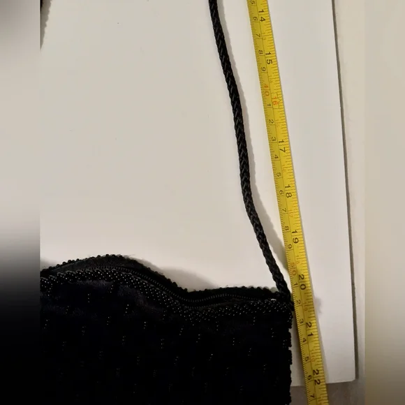 Carolyne Barton Beaded Black Evening Bag - Picture 12 of 16